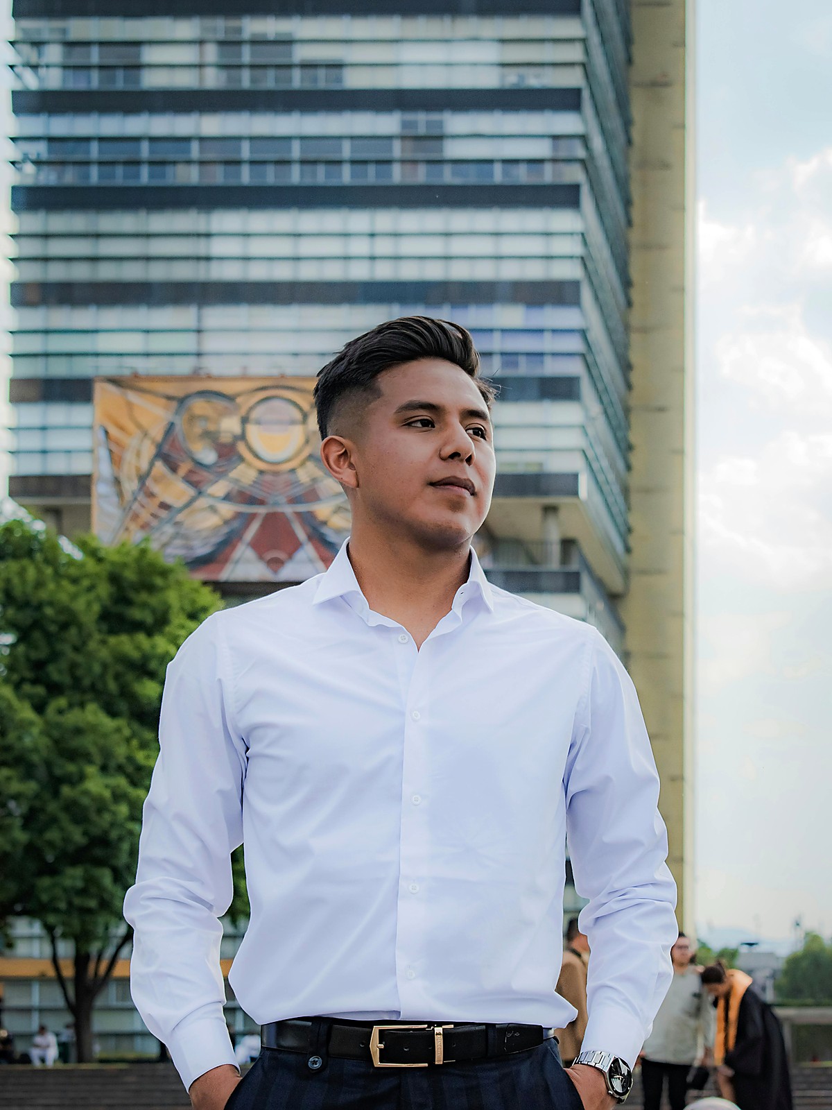 White Formal Cotton Shirt